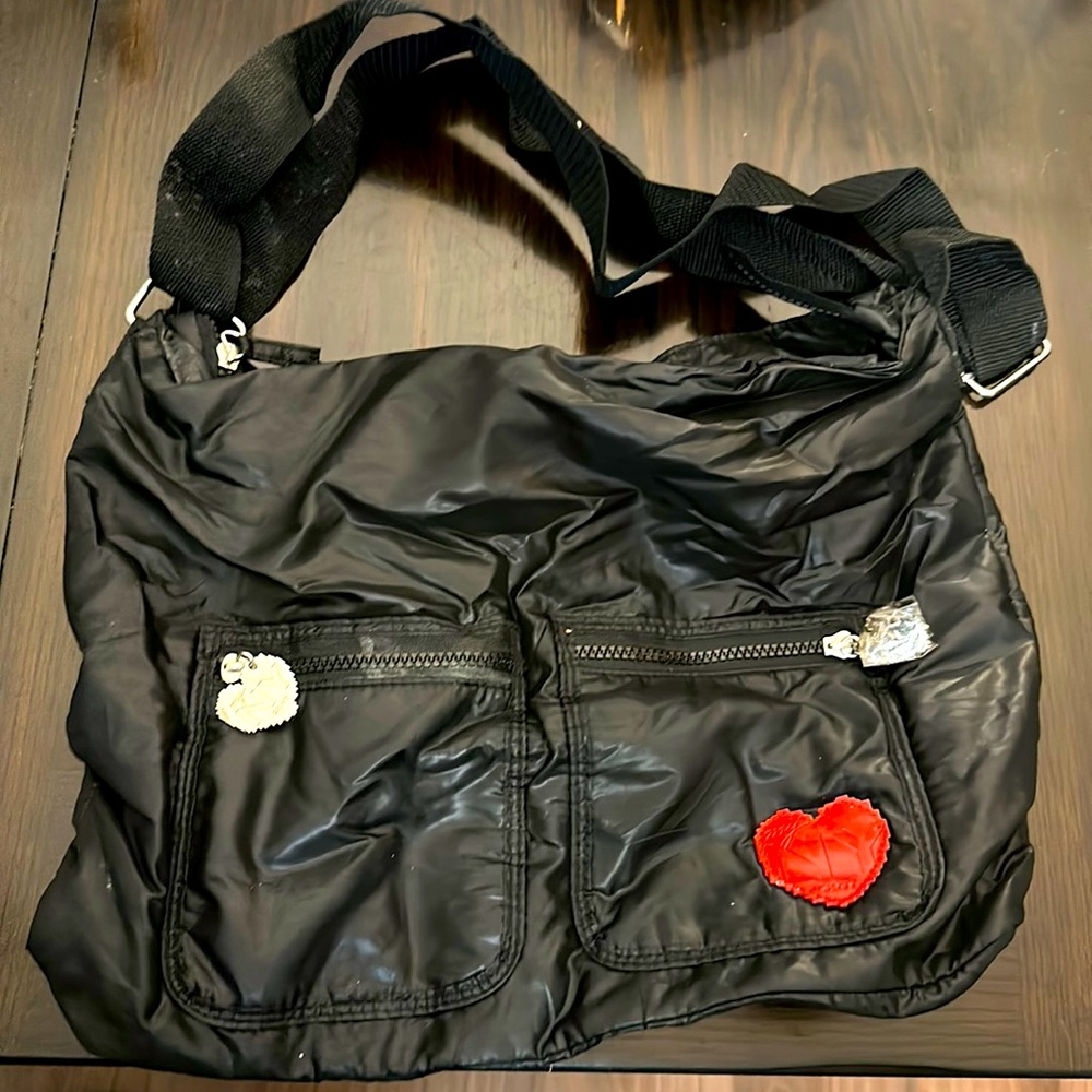 DKNY Nylon tote bag good condition black